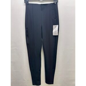 Athleta Glacier Snow Skinny Pant Womens 4 Black High Rise Insulated Winter‎ Ski